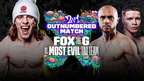 Misfits Boxing Odds: How to Bet on Fox the G vs Most Evil Tag .